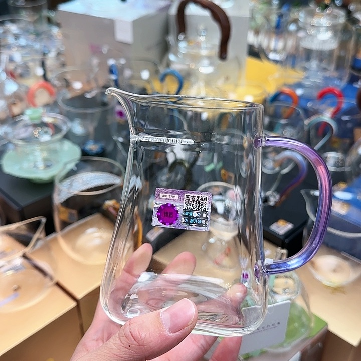 禾器浅紫色道央煮茶器