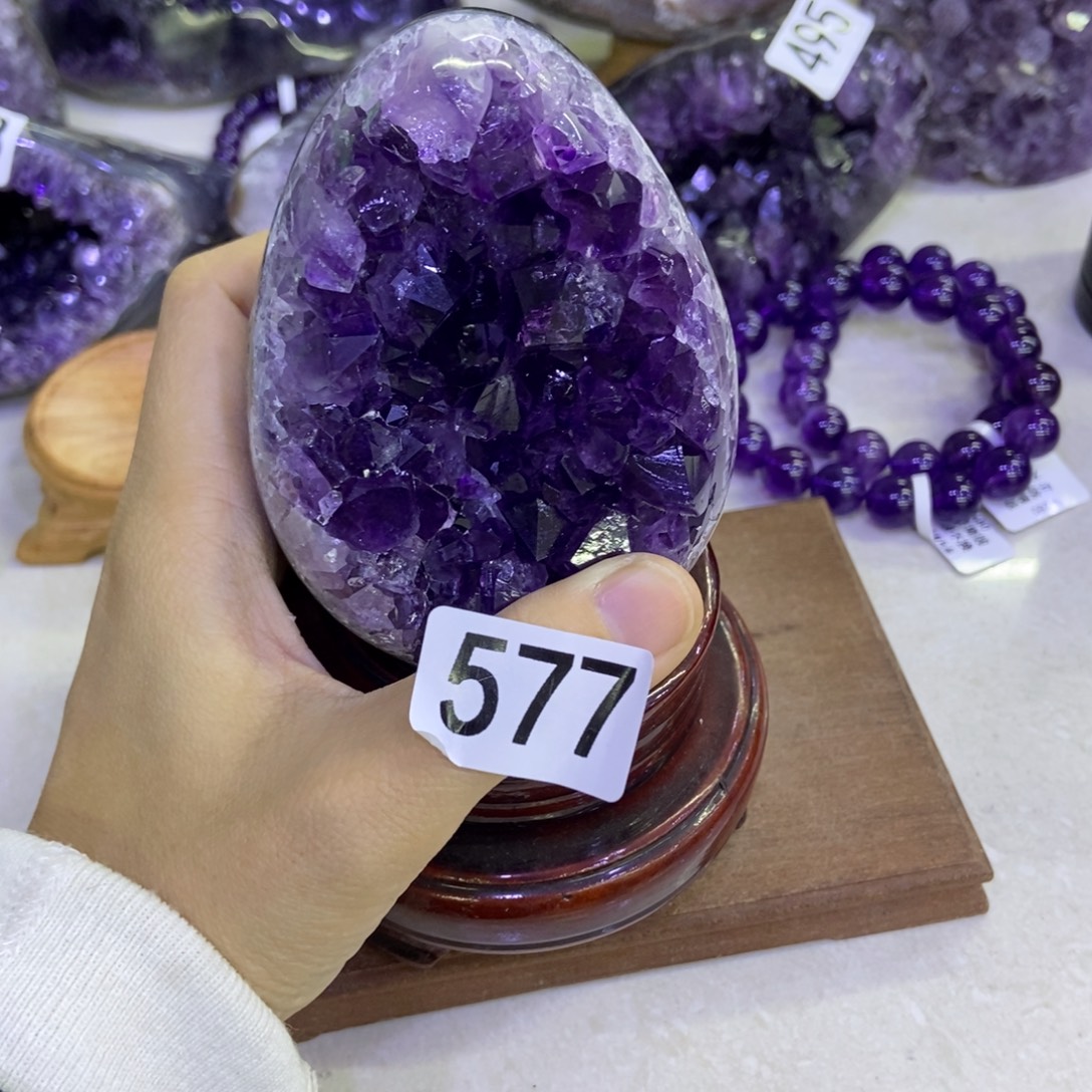 大***糖未镶嵌大型摆件（非配饰）紫晶