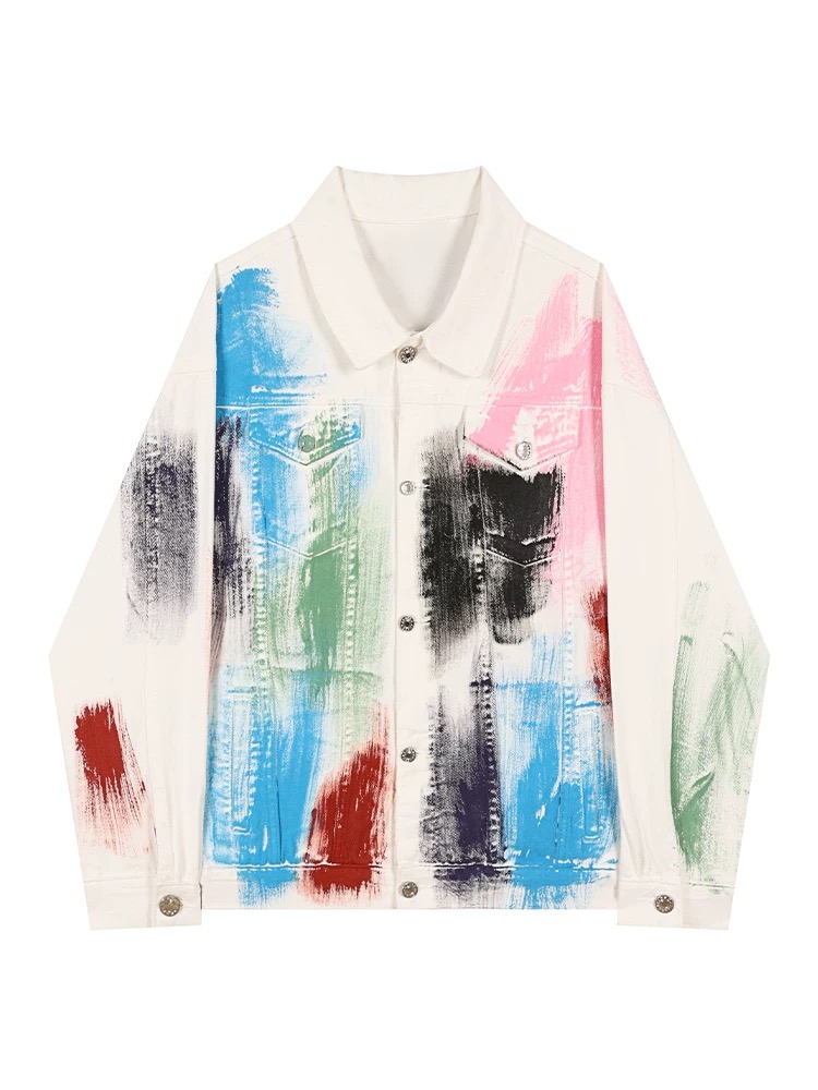 主播推荐A01-A50网红复古宽松外套款休闲女时尚牛仔百搭外套