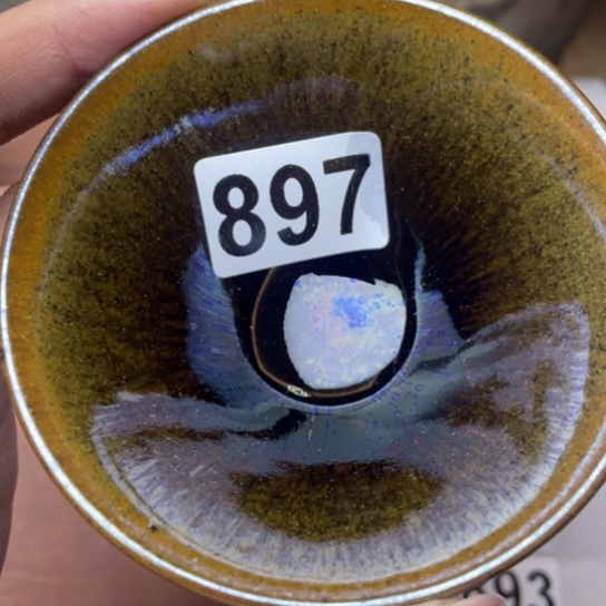 茶盏沐雨茶器柴烧主人杯