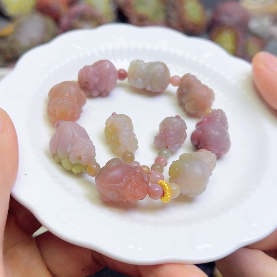 玛瑙/玉髓未镶嵌手串