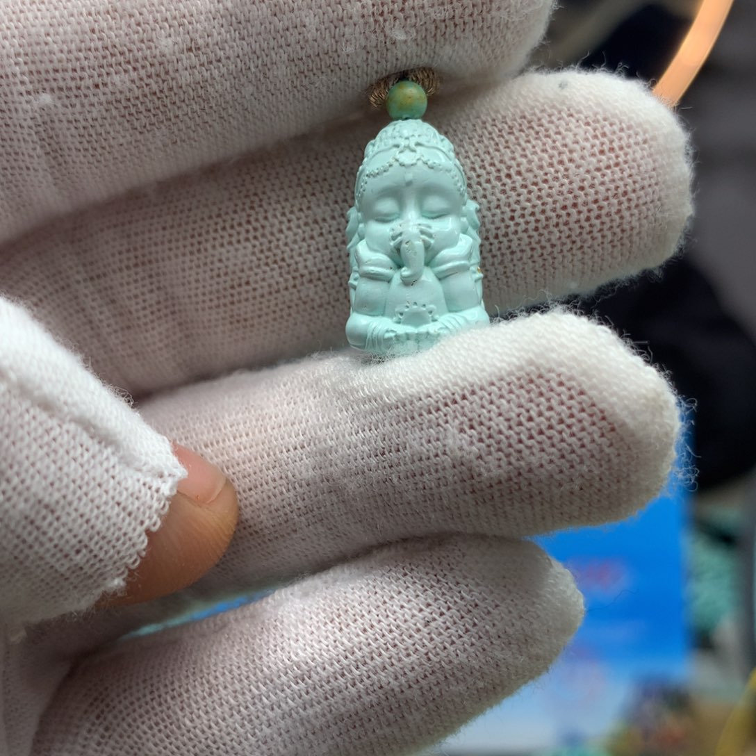 绿松石挂件未镶嵌