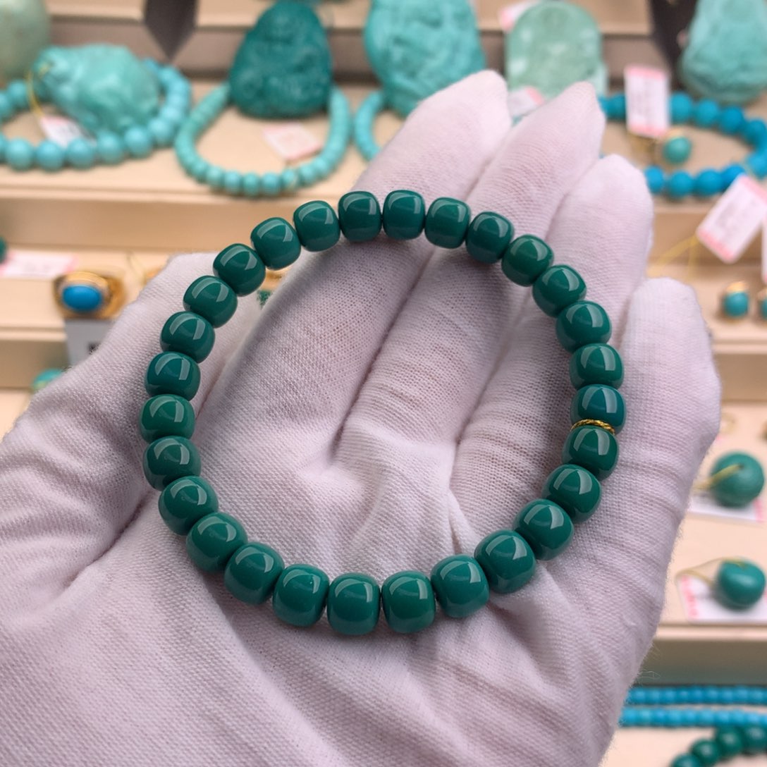 绿松石珠宝奇石未镶嵌