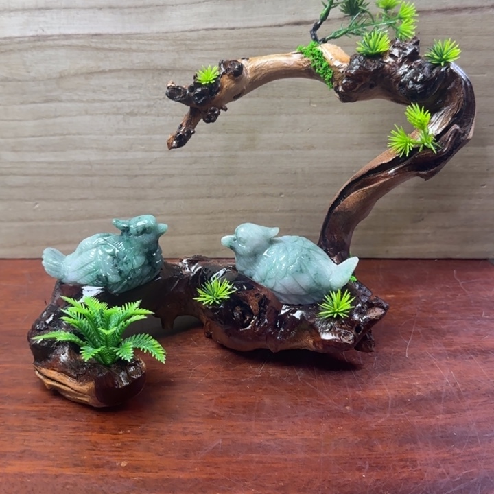 红***客翡翠未镶嵌摆件翡翠