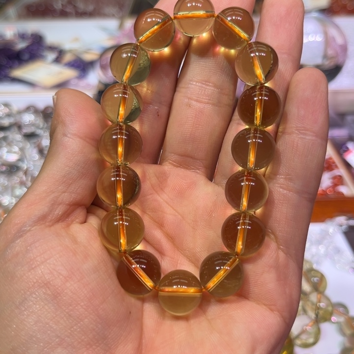 【闪购商品】水晶手链未镶嵌黄水晶