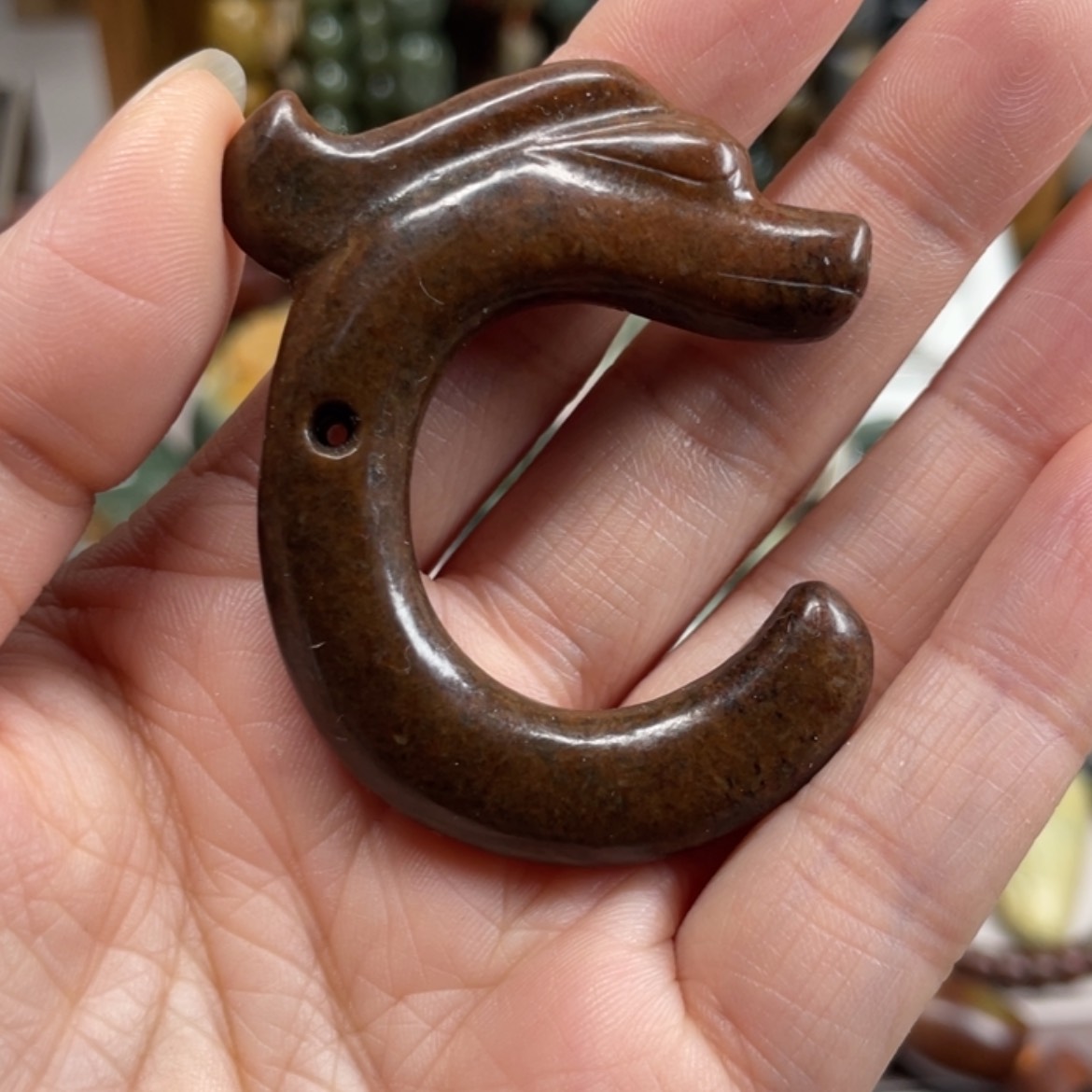 【闪购商品】岫岩河磨玉（透闪石质玉）挂件未镶嵌