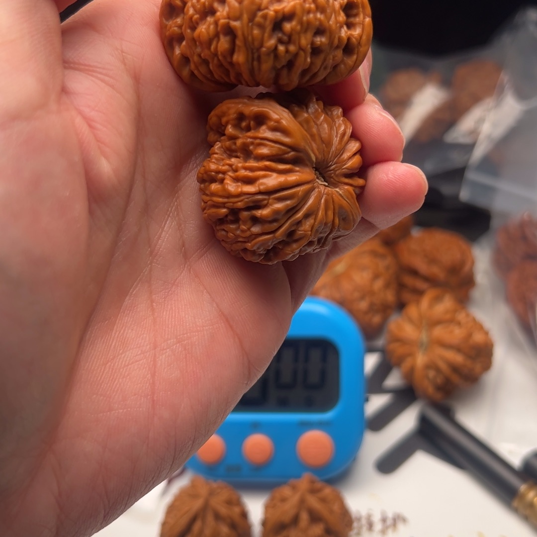 文玩核桃把件四座楼42文玩
