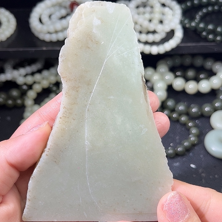 和田玉（糖玉）未镶嵌车挂