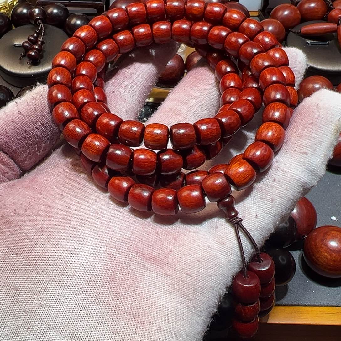 星***陨木0.8x0.9直切108鸡血红