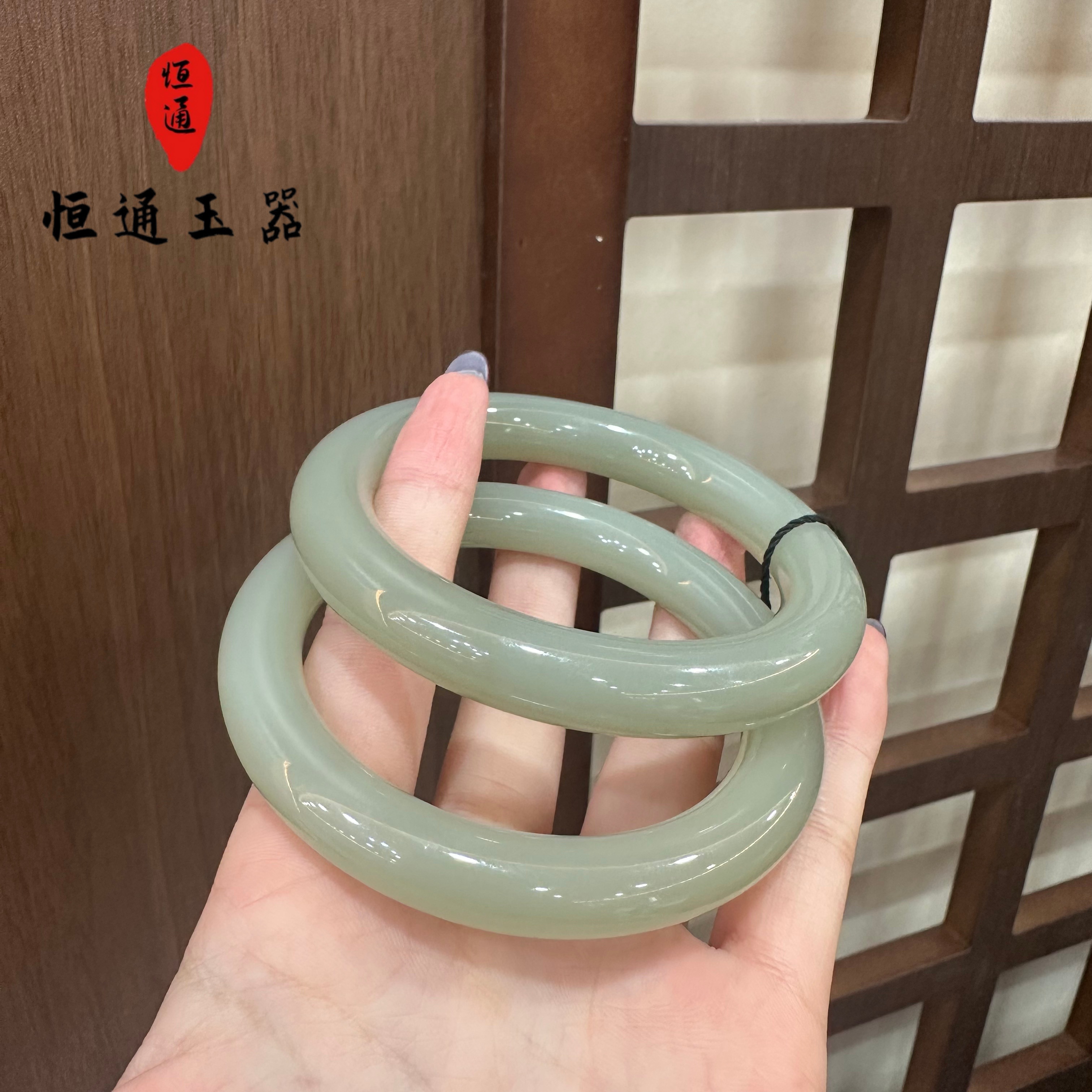 和田玉手镯多样性发一-0-3800