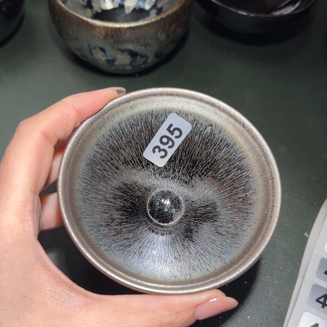 璀***空茶盏全手工原矿原釉建盏