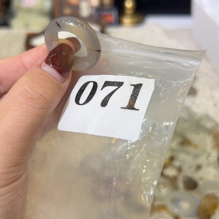 玛瑙/玉髓合金戒指71港17