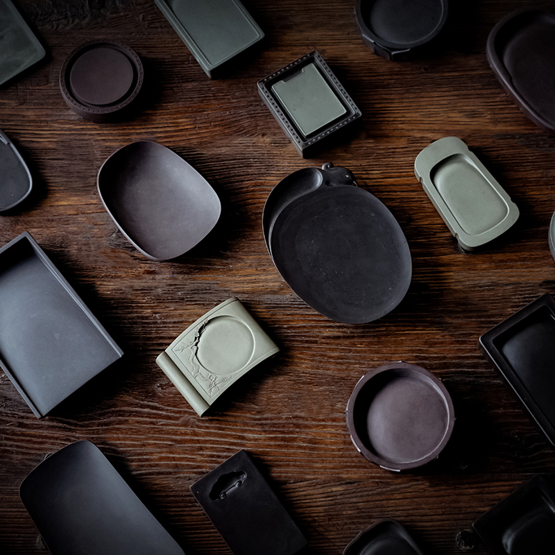 易水砚书法专用馈赠佳品直播间链接拍下前联系客服或主播砚台易县