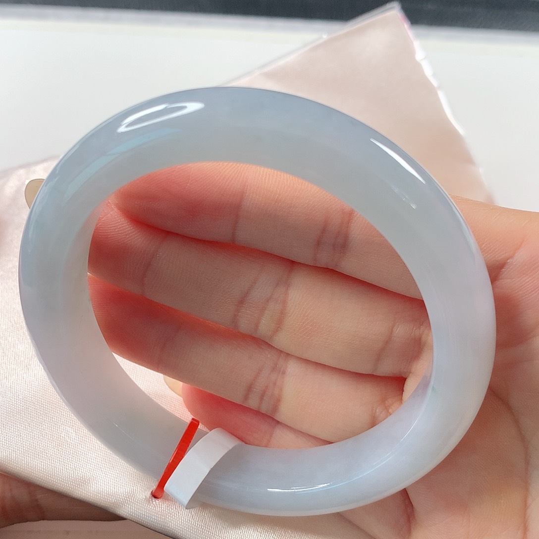 翡翠手镯未镶嵌 正圈①⑥②