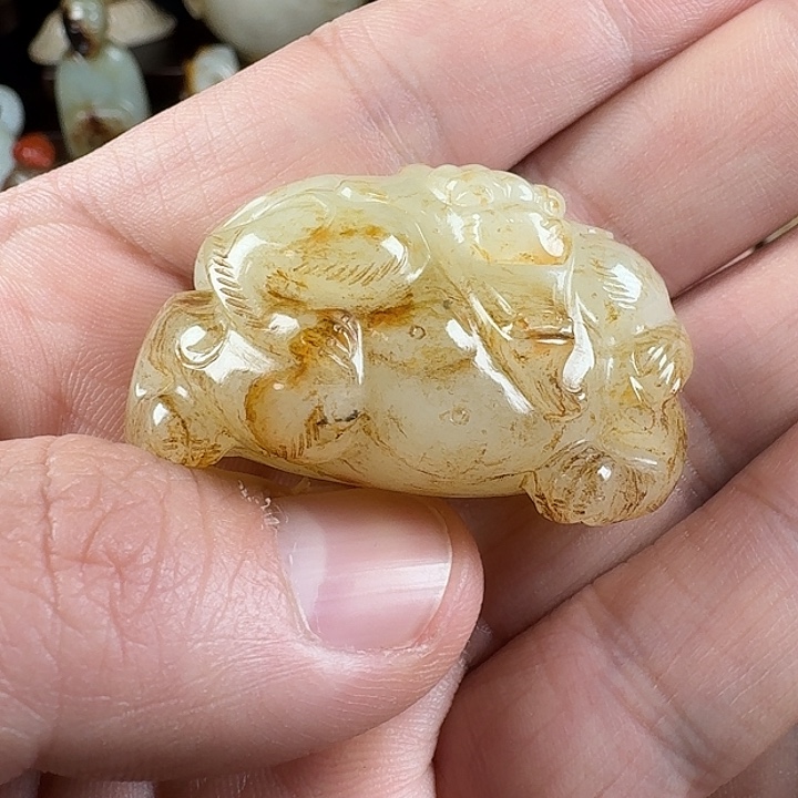 和田玉（糖玉）未镶嵌挂件