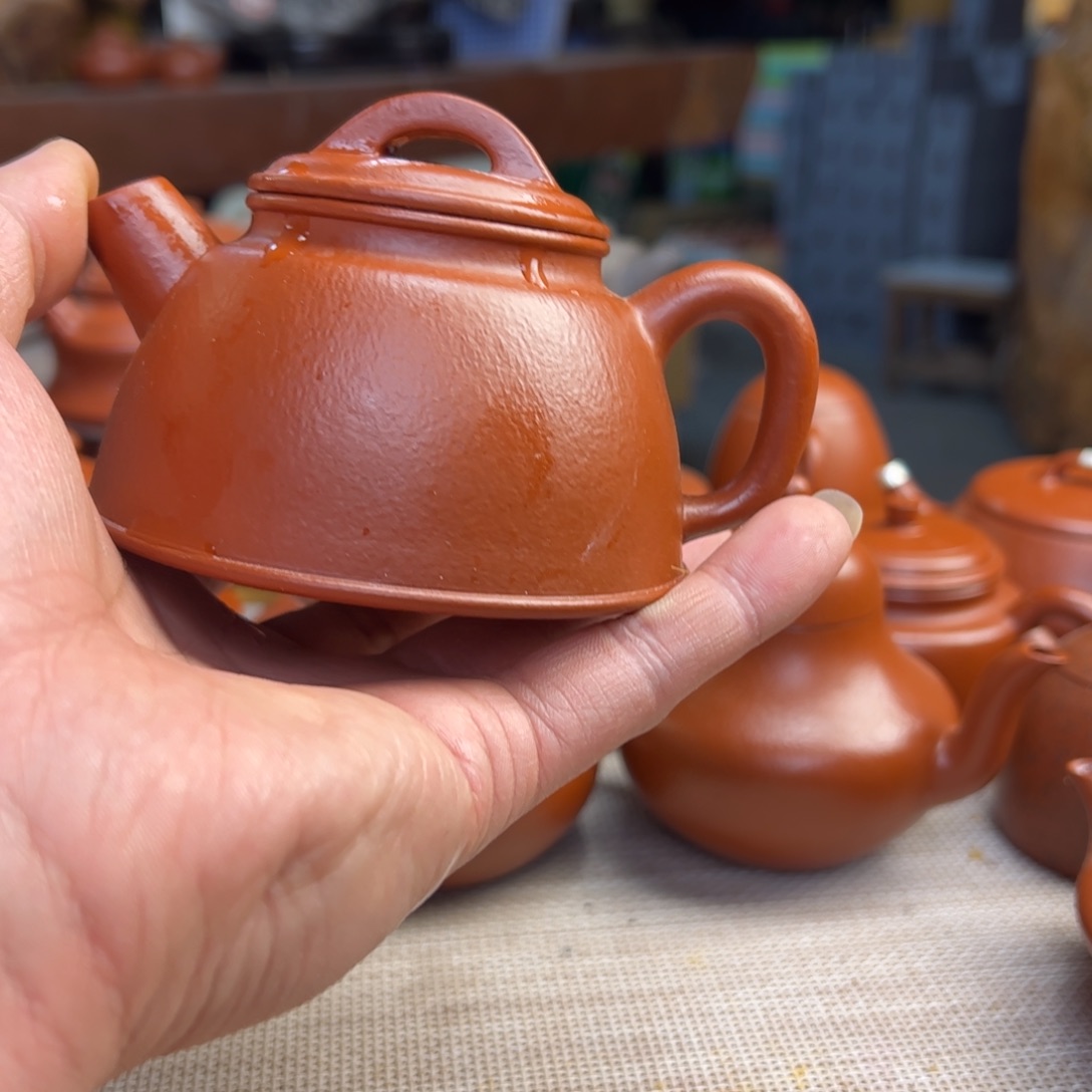 紫砂壶全手工制作鱼罩