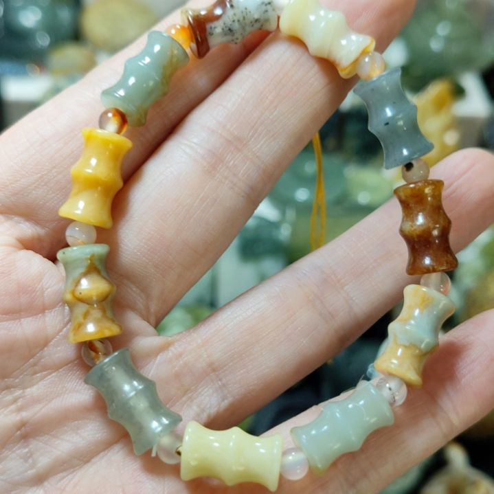 岫玉未镶嵌手串款式