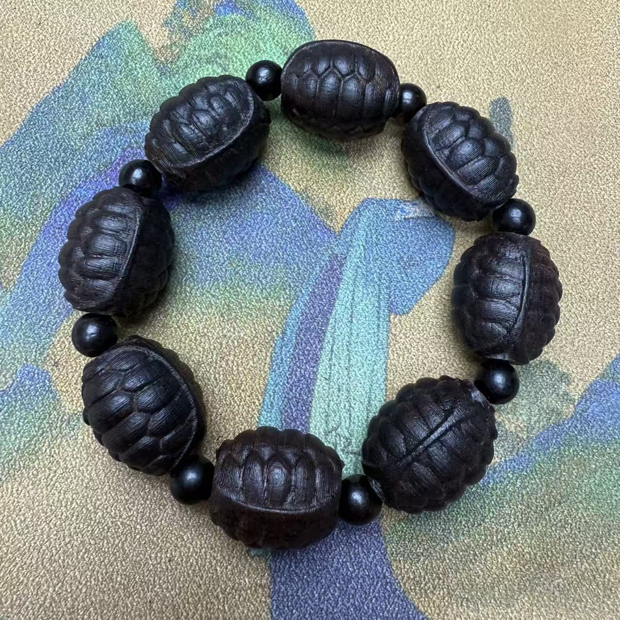 沉香木3069号文玩手链多样性发其一