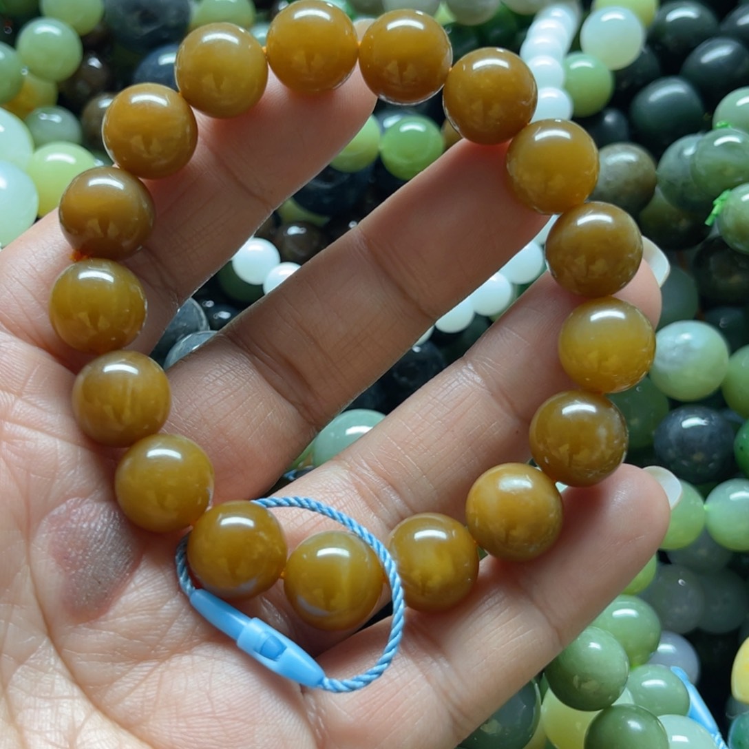 和田玉手链未镶嵌