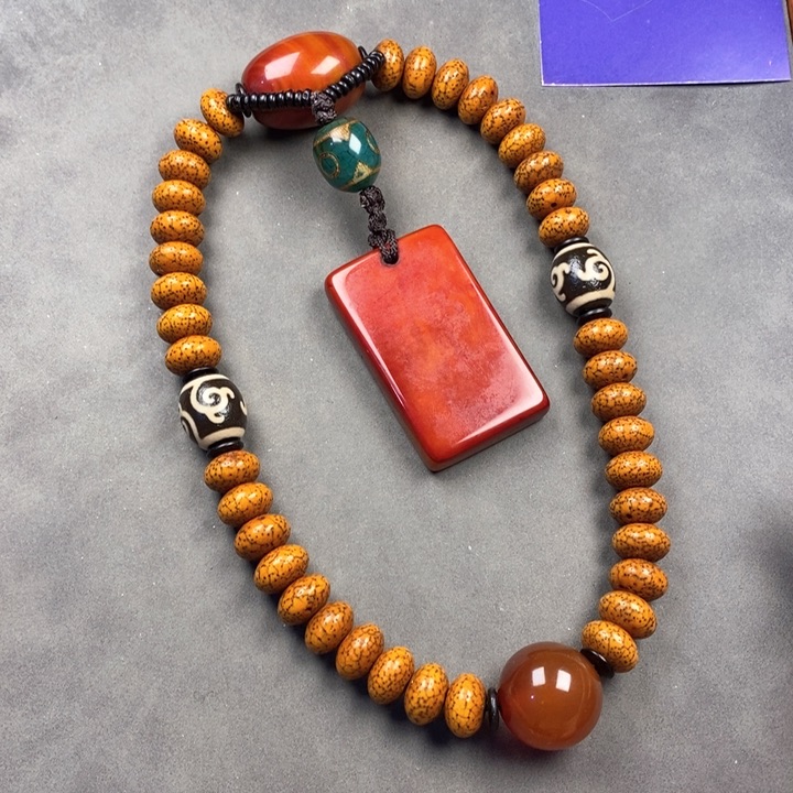 星月菩提吊坠星月