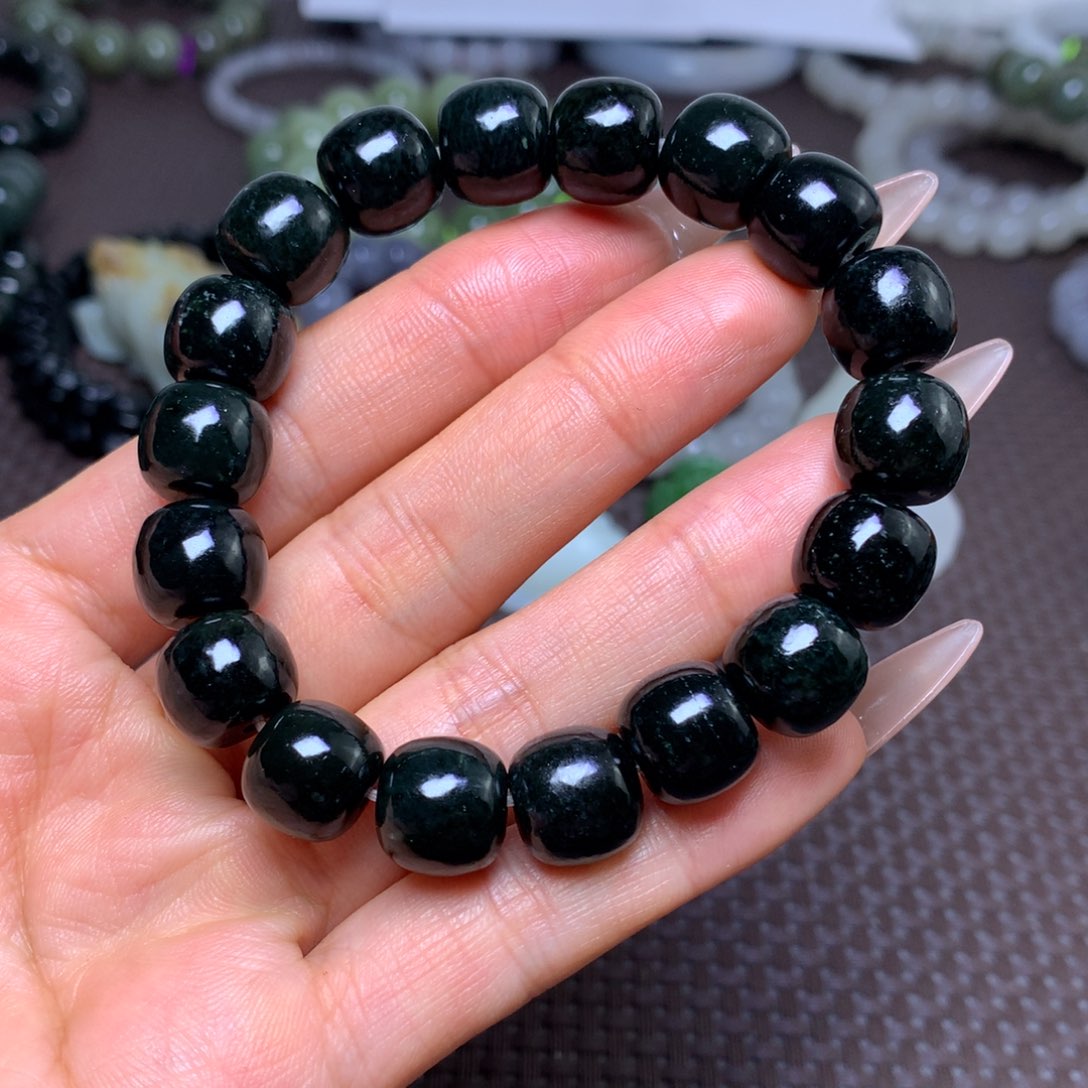 未镶嵌手串和田玉卡12