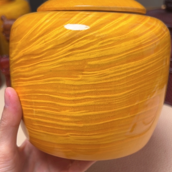 木茶叶罐一物一拍