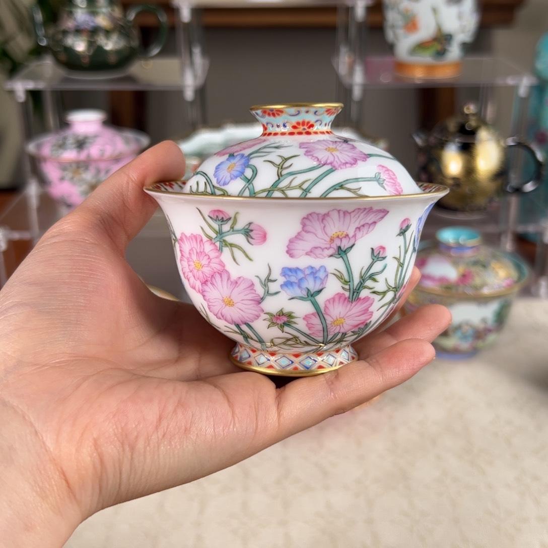 纯手工手绘 高端茶器