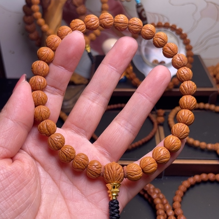 桃核吊坠龙文桃核