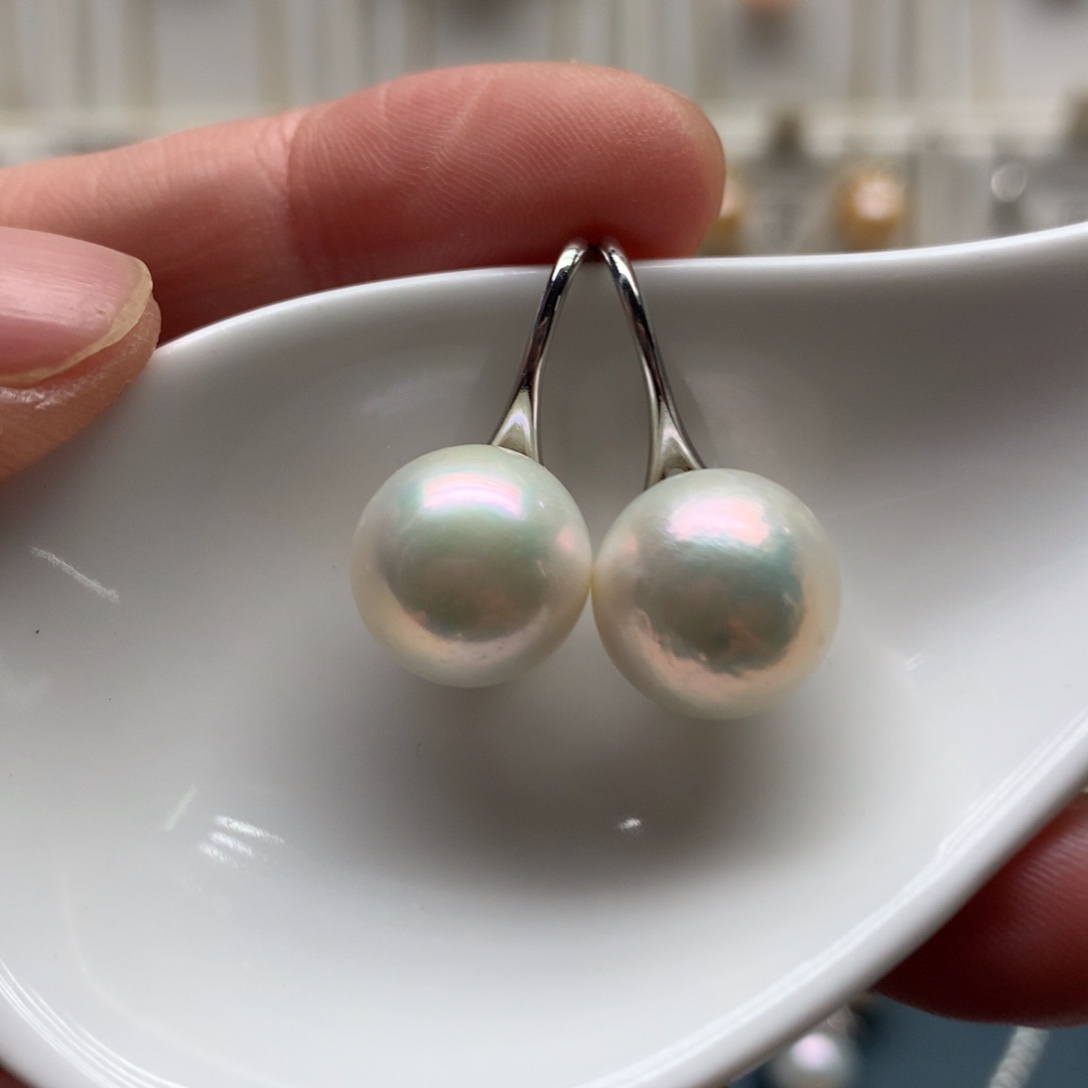 未镶嵌淡水珍珠耳饰