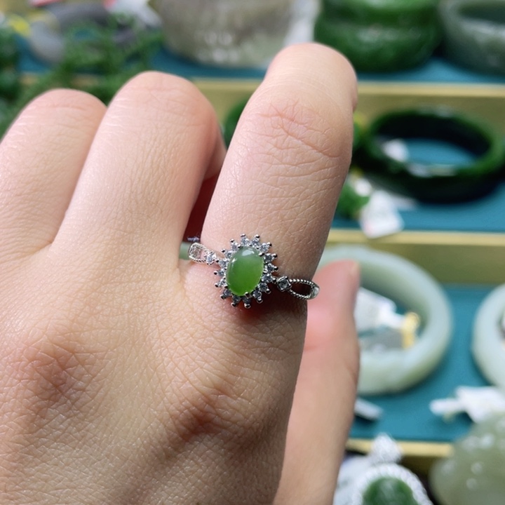 和田玉戒指未镶嵌