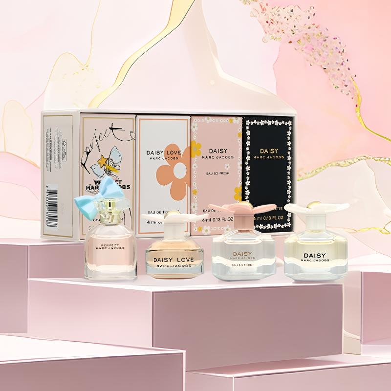 Marc Jacobs莫杰雏菊花语挚爱女士玩美小姐香水套盒Q香4件套17ML