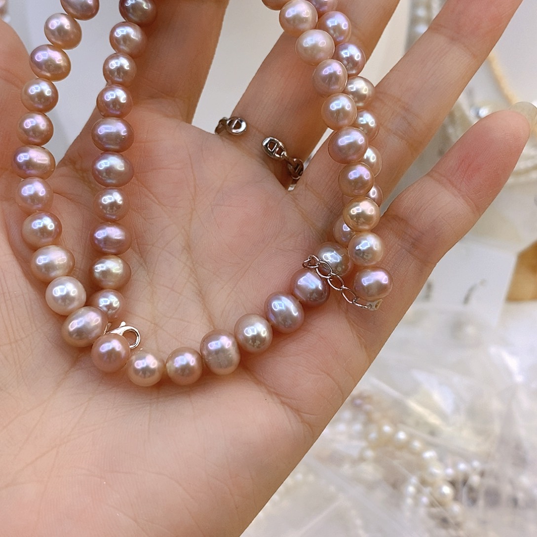 淡水珍珠未镶嵌颈饰