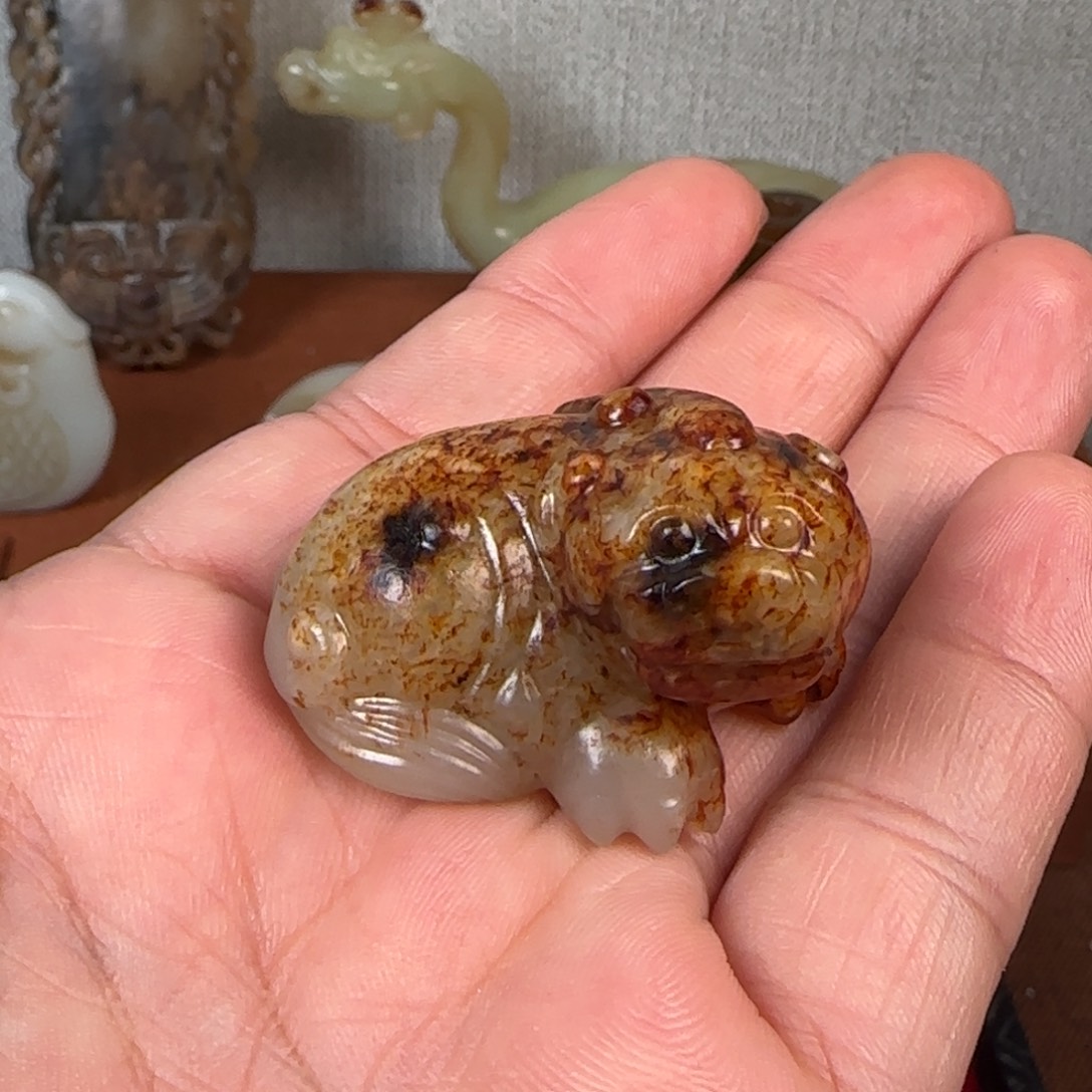 邳***货非常精美的手把件