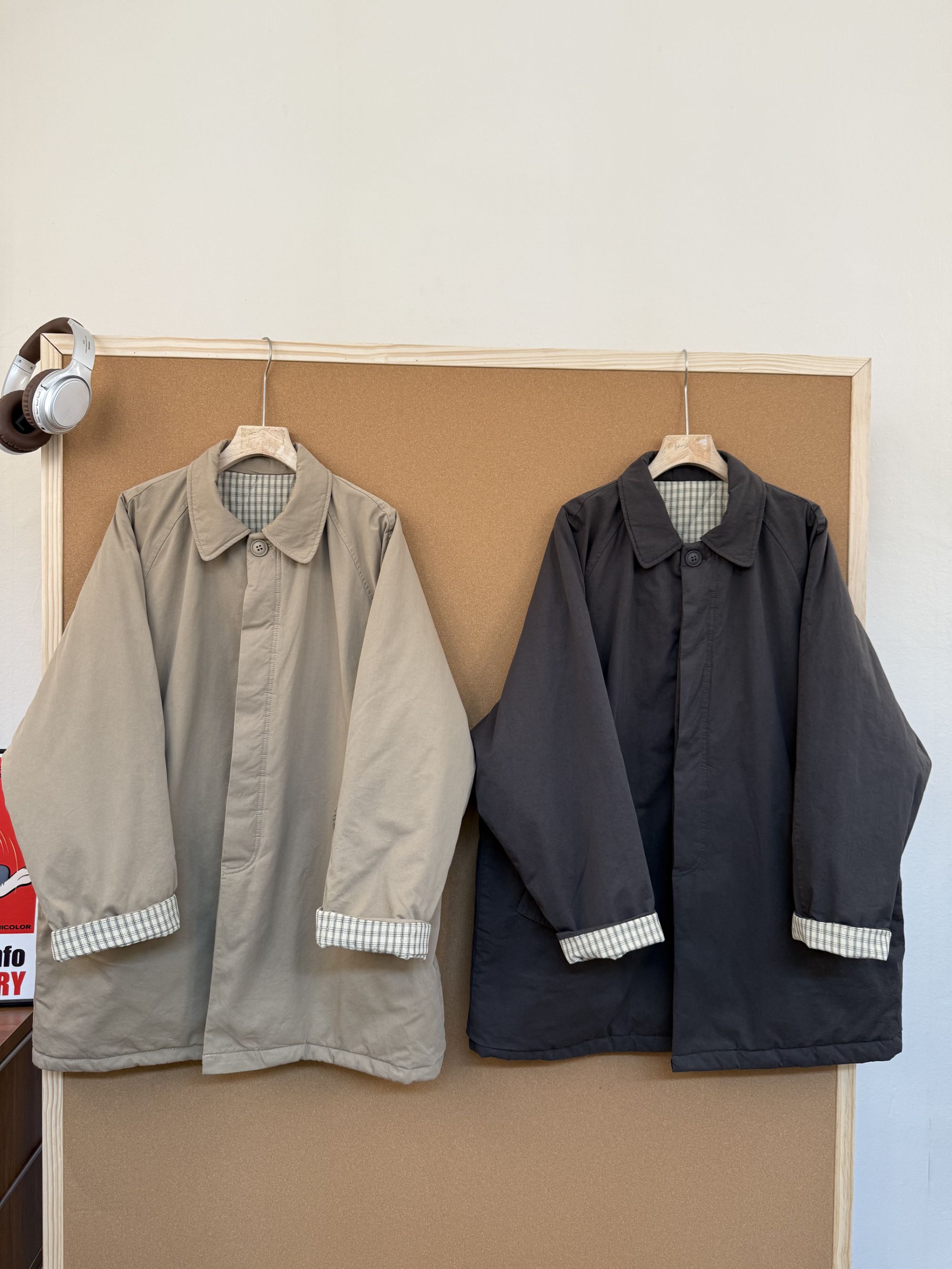 中长款风衣外套女2025年冬季新款小个子巨好看夹棉日系宽松气质风