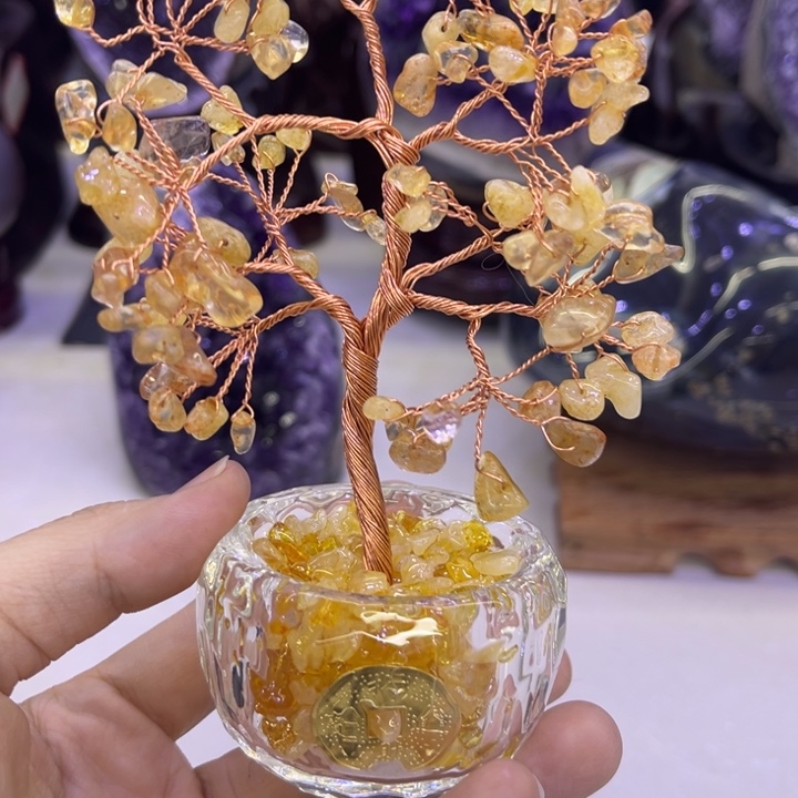 紫晶水晶摆件未镶嵌