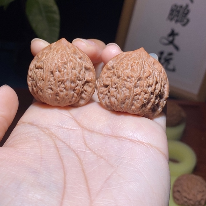 青***）吊坠文玩核桃七步沟