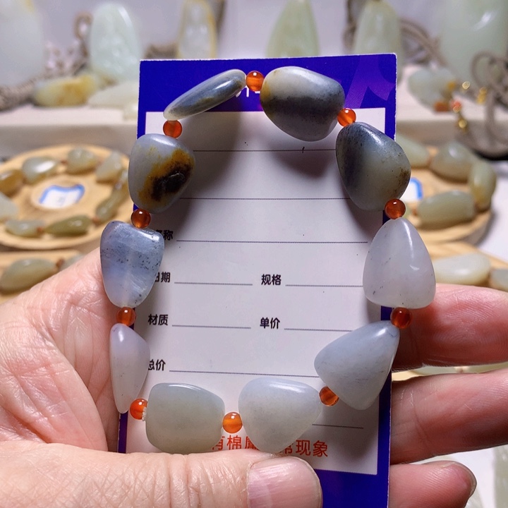 和田玉（白玉）手串未镶嵌
