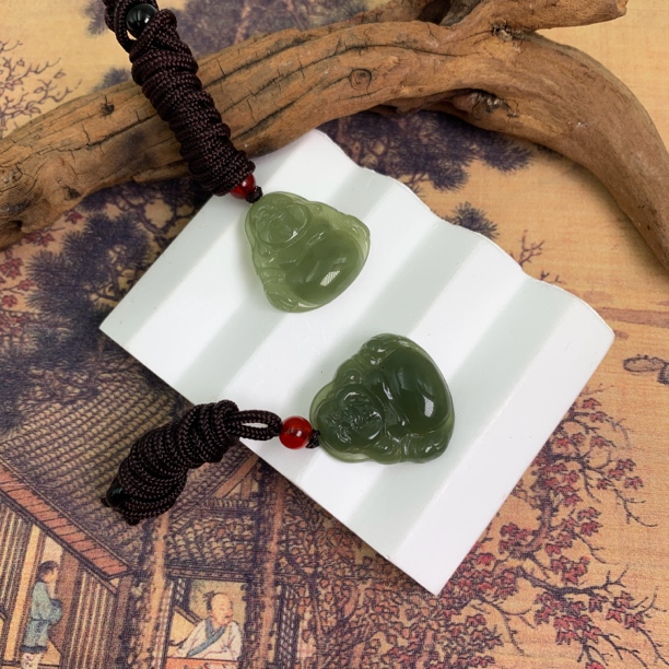 和田玉佛公套绳-多样性发一-250118028-定制标签撕毁不退换