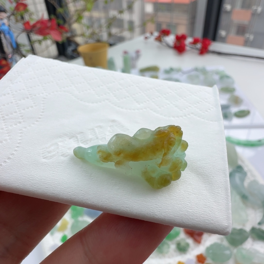 定制翡翠未镶嵌定制翡翠毛货不退不换