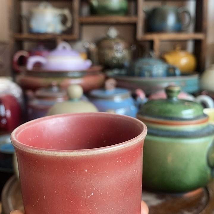 雾**花中国神后钧瓷茶具