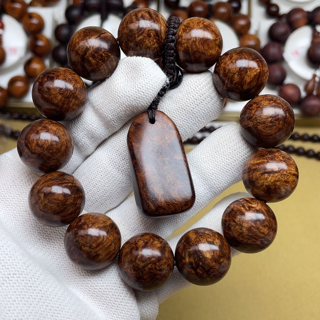 蘑***i黄花梨/降香黄檀手串/手链