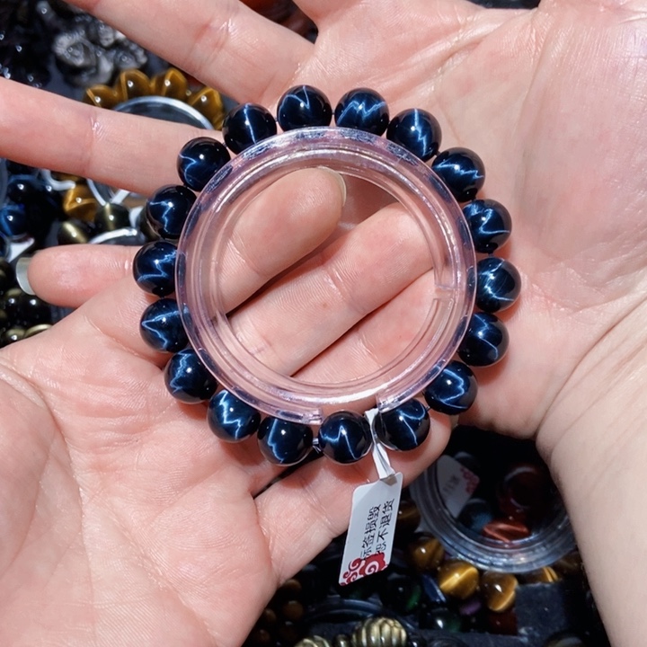 木变石（虎睛石）手串未镶嵌椰***r