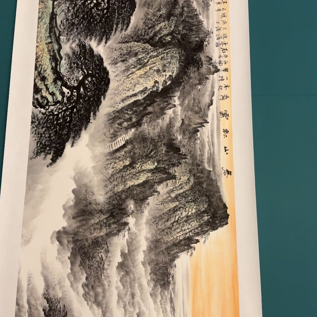 国画丁老师作品画作