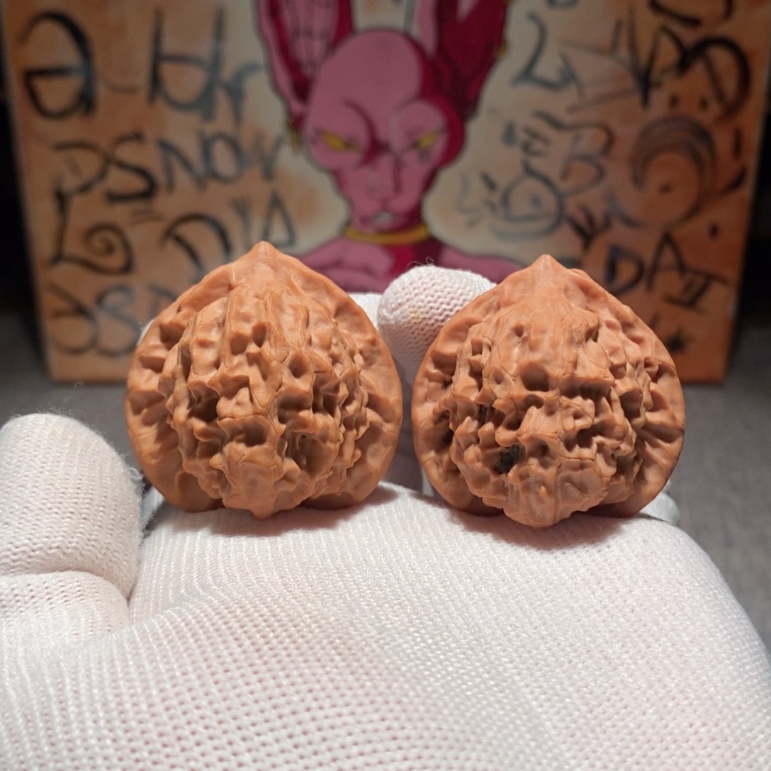 吊坠文玩核桃40龙鳞