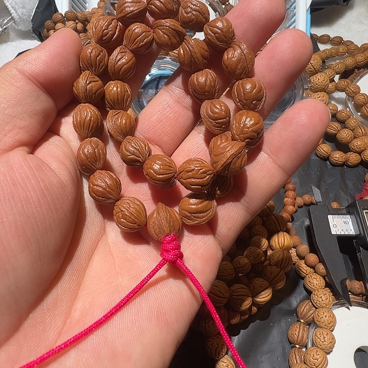 黄***鱼手串制作过程制作