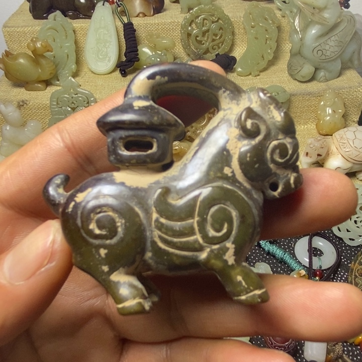 和田玉挂件未镶嵌