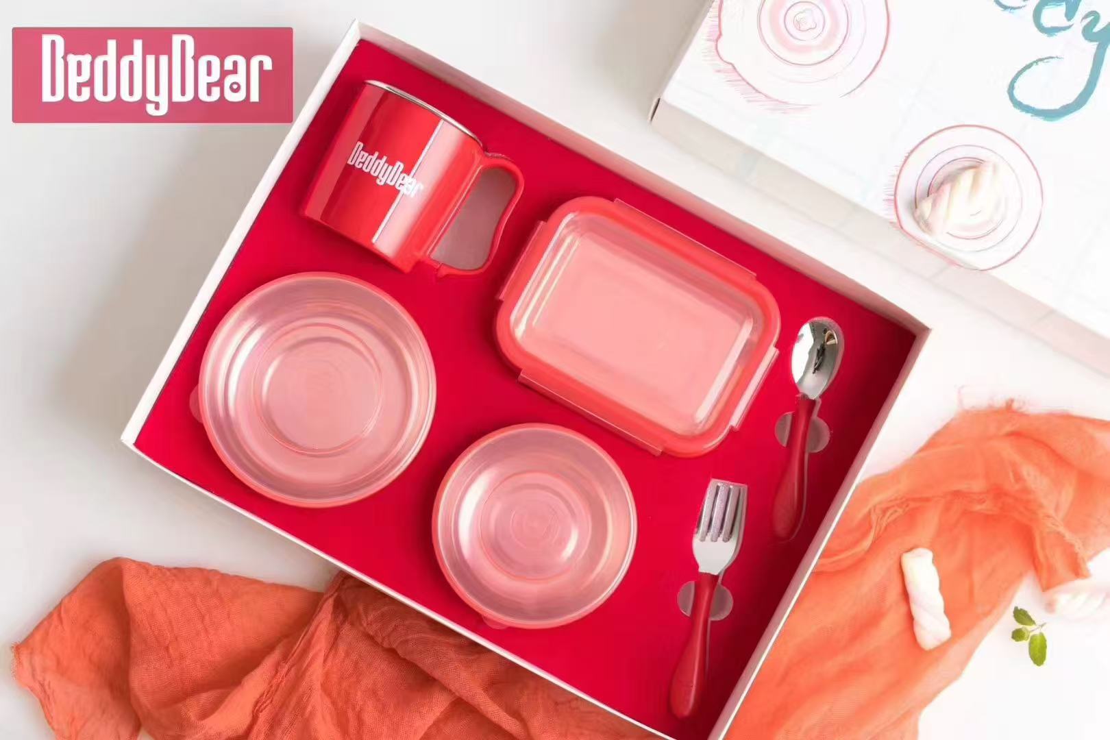 不锈钢儿童餐具套装11938