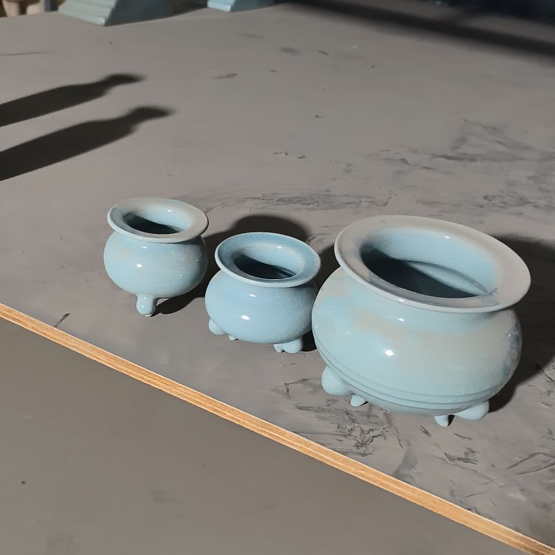 杯『***?大瑕仿古釉汝瓷仿古釉