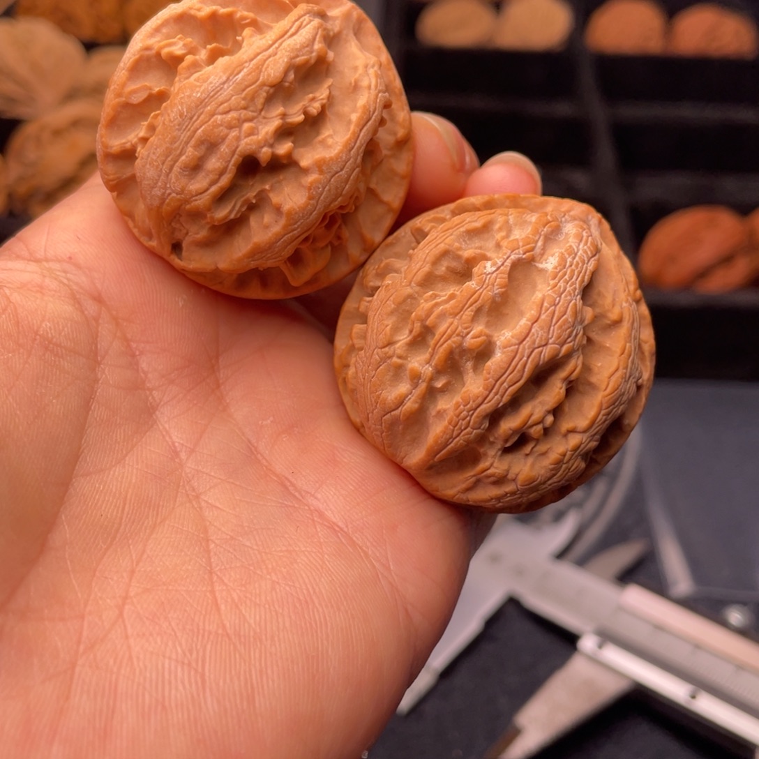 文玩核桃吊坠秦岭核桃30