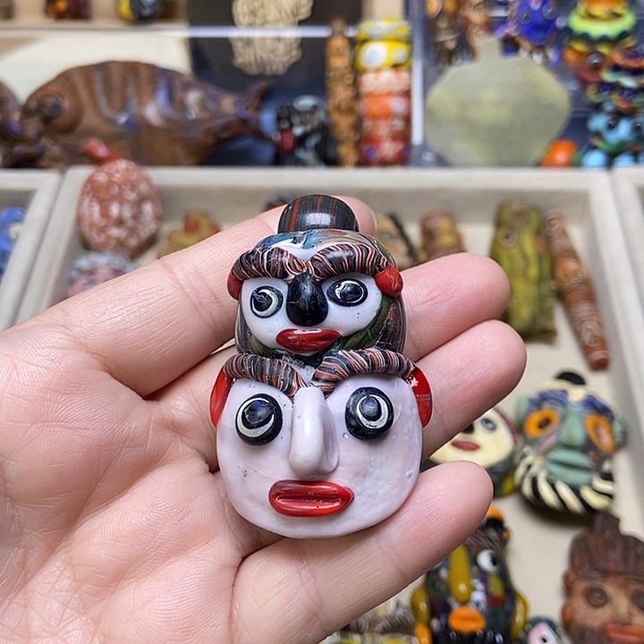 琉璃颈饰福利大小脸009